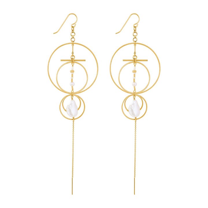 Ardella Earrings - Gold