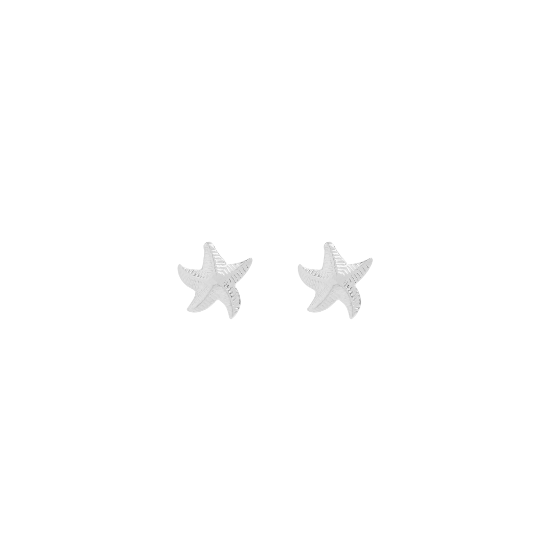 Asterias Earrings - Silver