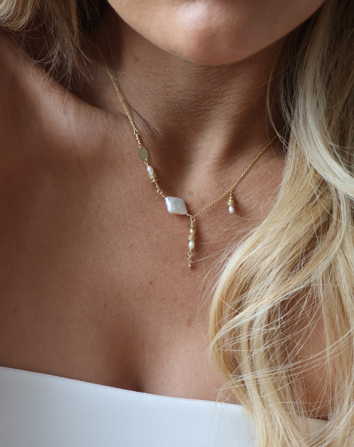 Clementine Necklace - Gold