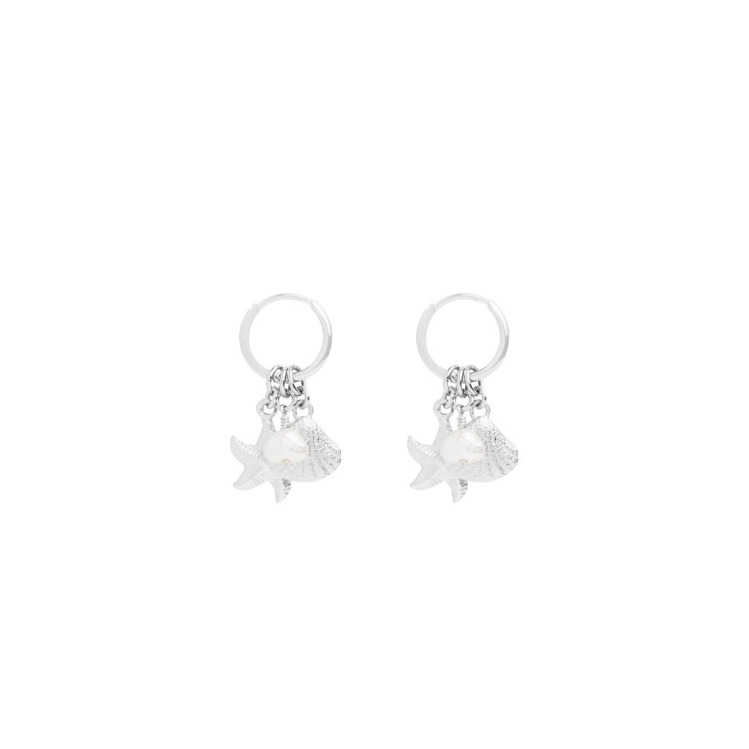 Milos Earrings - Silver