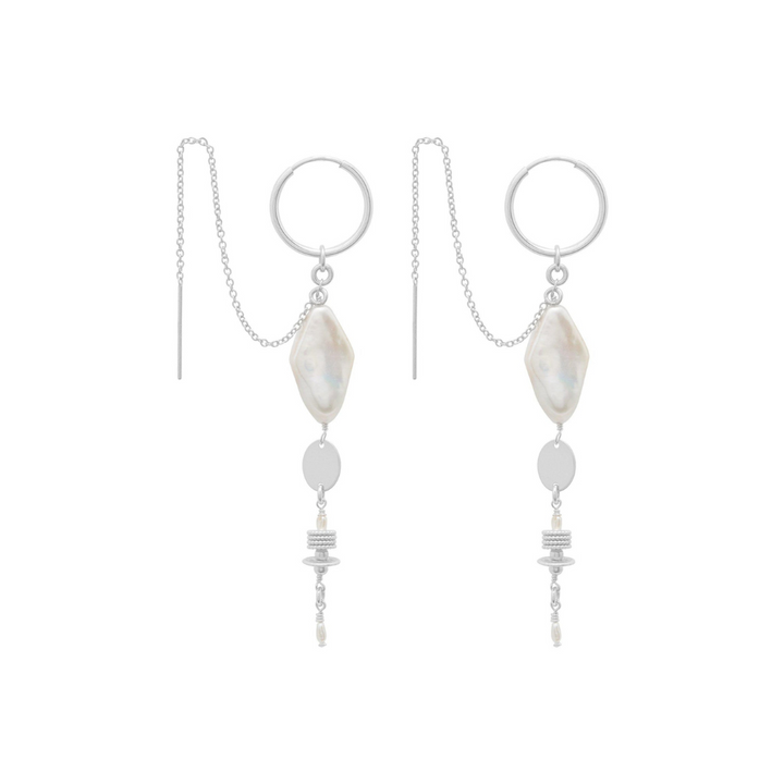 Clementine Earrings - Silver