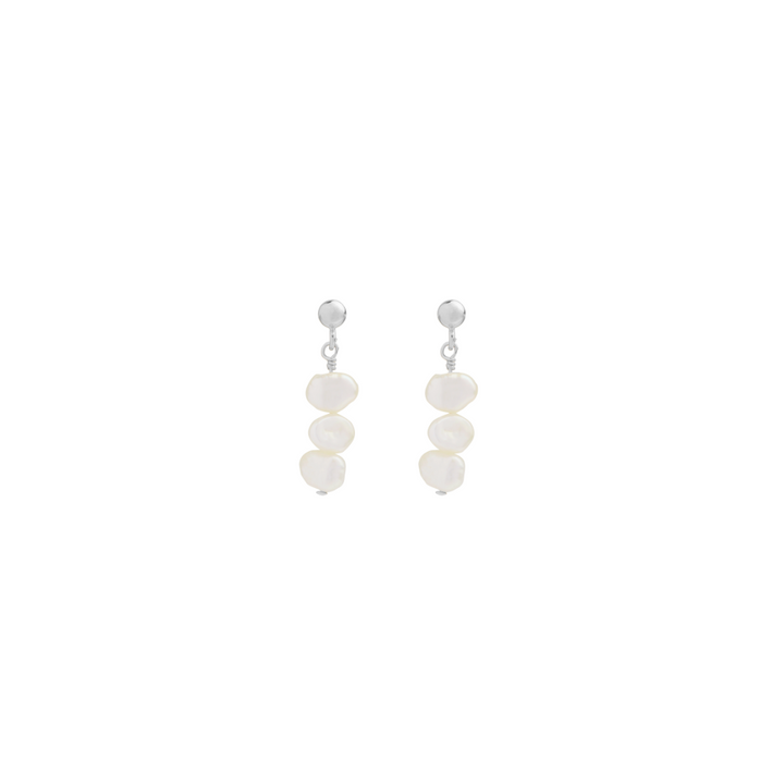 Paralía Earrings - Silver