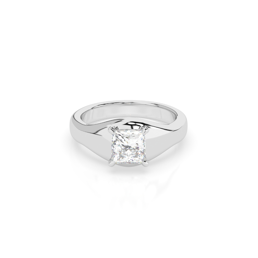 Ellis Ring - White Gold