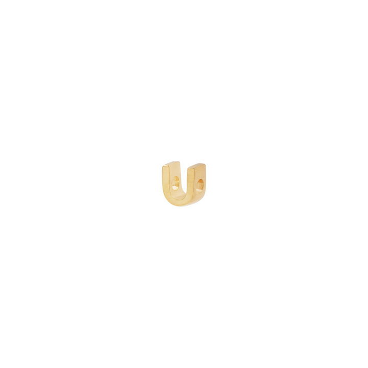 Letter Slider Charm - Gold