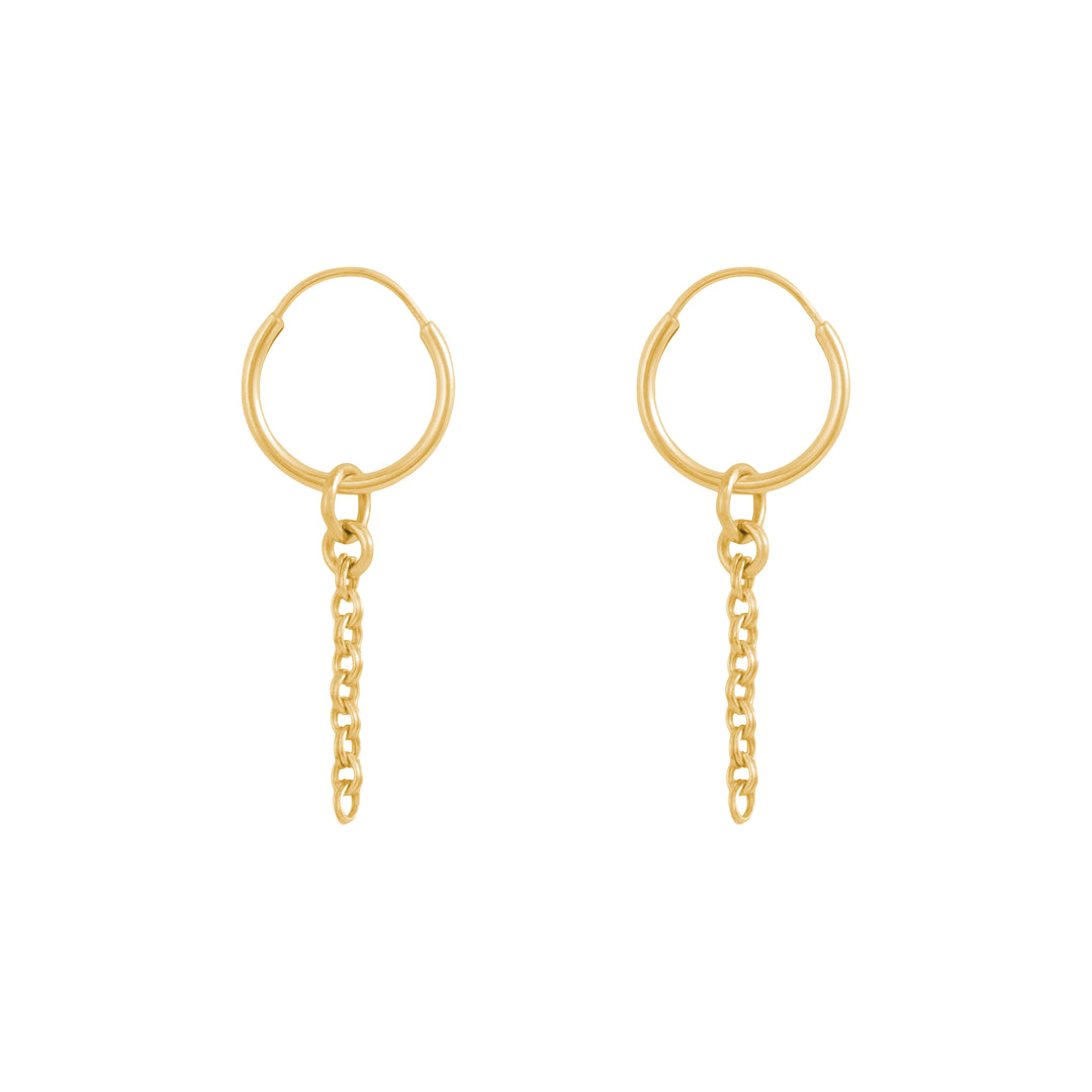Lavia Mini Hoop Earrings - Gold