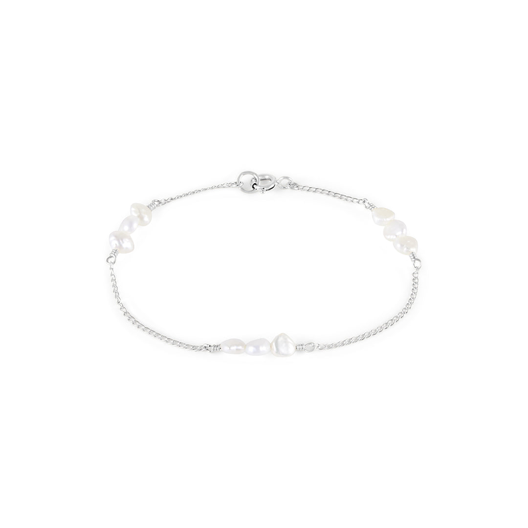Rose Bracelet - Sterling Silver