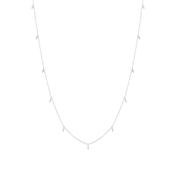 Prim Beaded Necklace - Sterling Silver