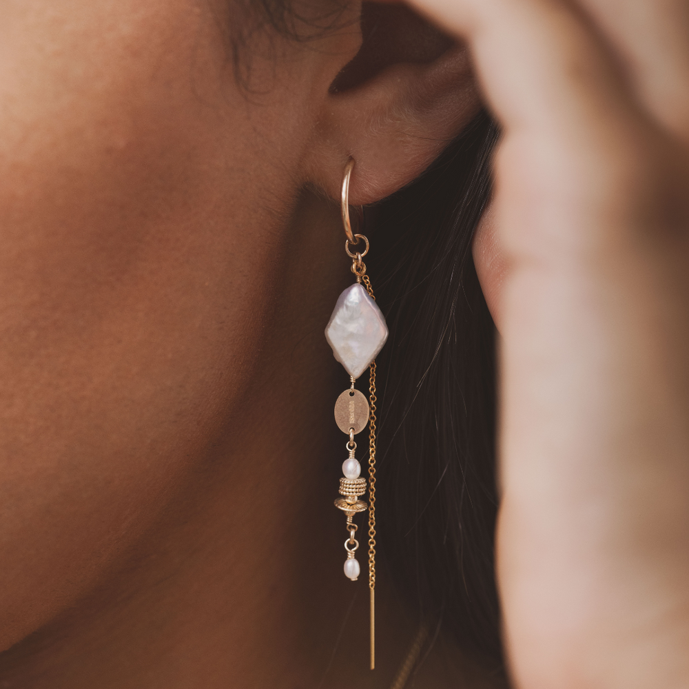 Clementine Earrings - Gold