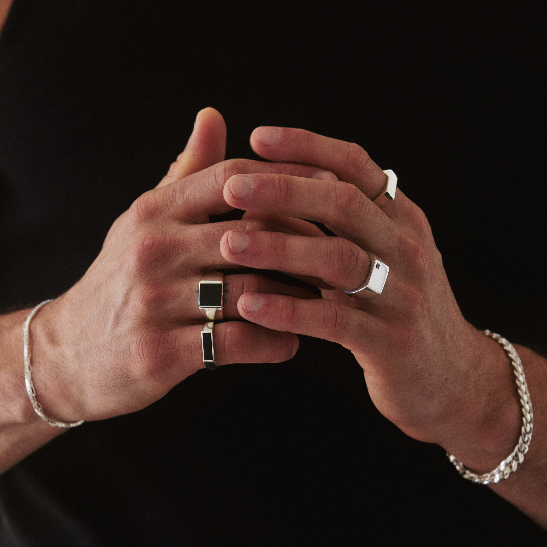 Tate Ringer Tate Ring White Gold | Discover Elegant Ring at Alana Maria – Alana ...