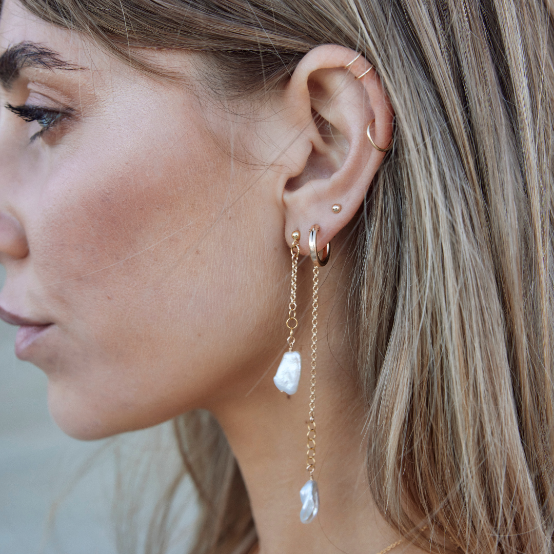 Ines Earrings - Gold