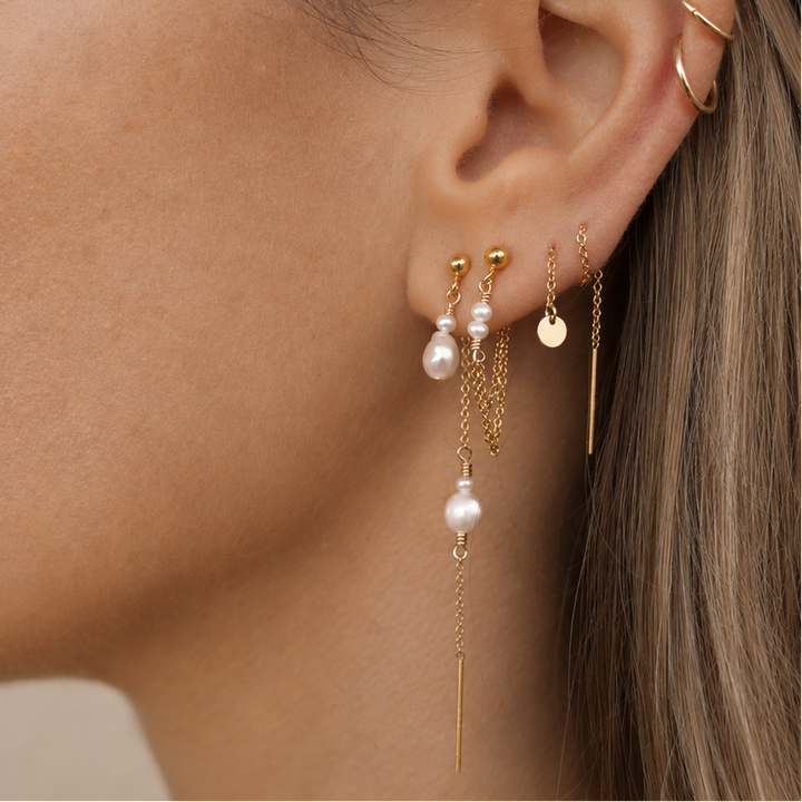 Willa Earrings - Gold