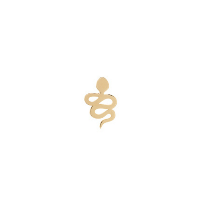 Snake Cartilage Earring - Solid Gold