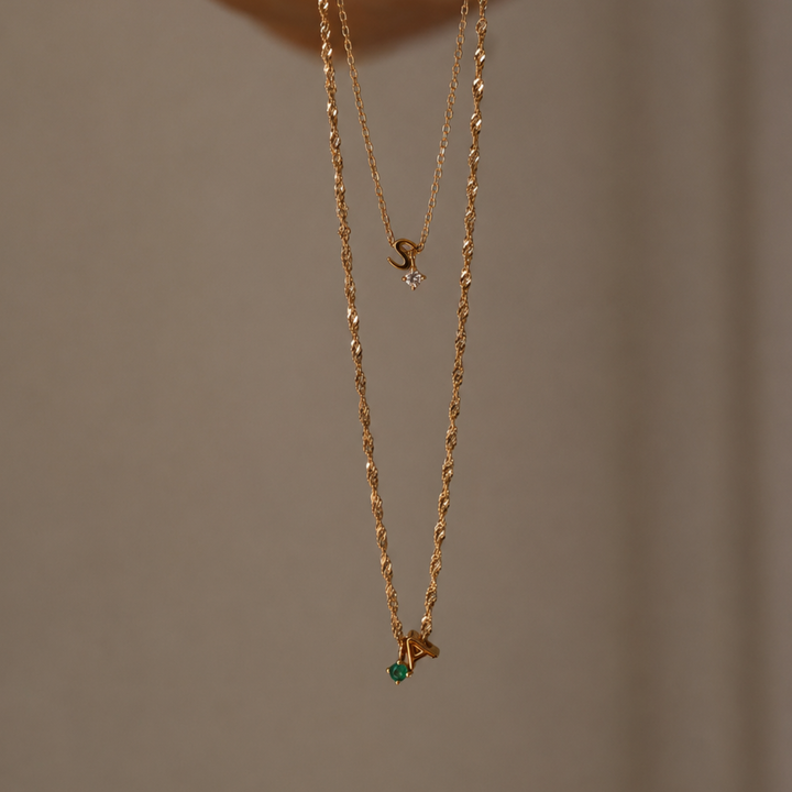 Fine Rope Chain Slider Bracelet - Solid Gold