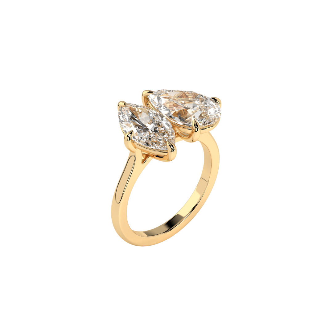 Lola Engagement Ring - Yellow Gold