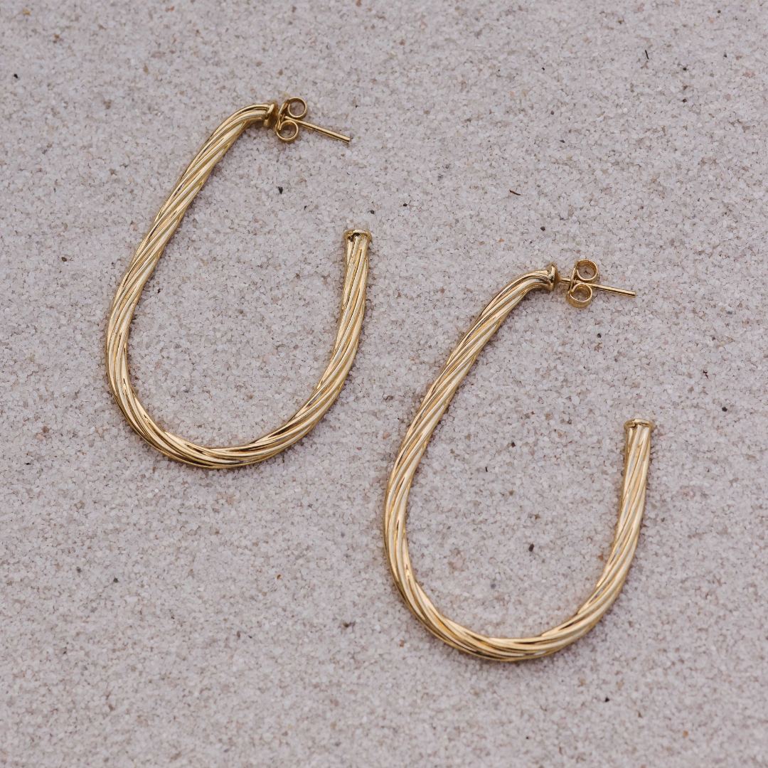 Abbie Earrings - Gold