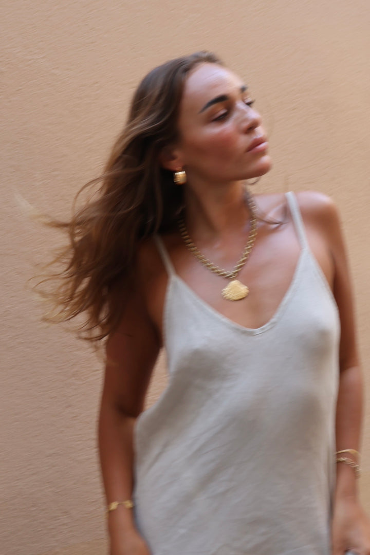Tessa Hoop Earrings - Gold