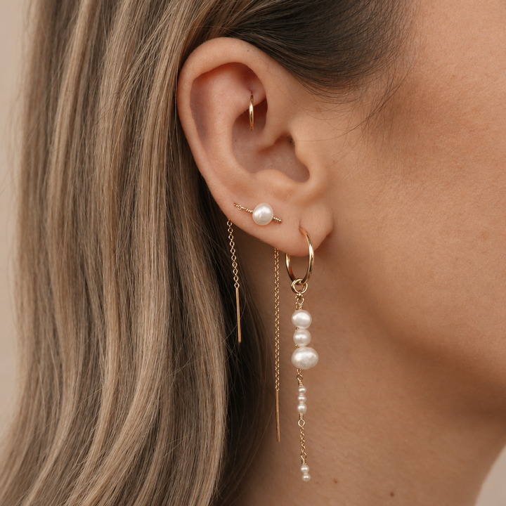 Caitlin Earrings - Gold