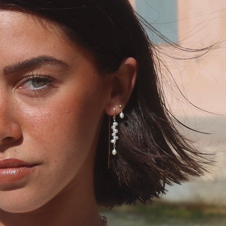 Capri Earrings - Gold