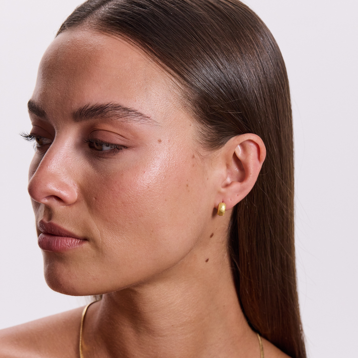 Ikaria Hoop Earrings - Gold