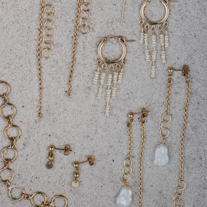 Nellie Earrings - Gold