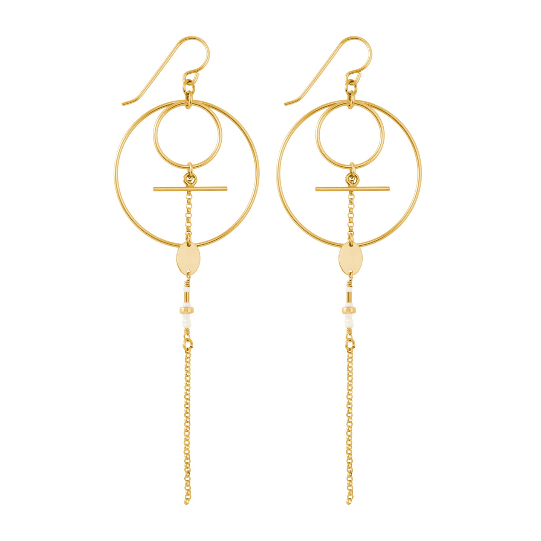 Zowie Earrings - Gold