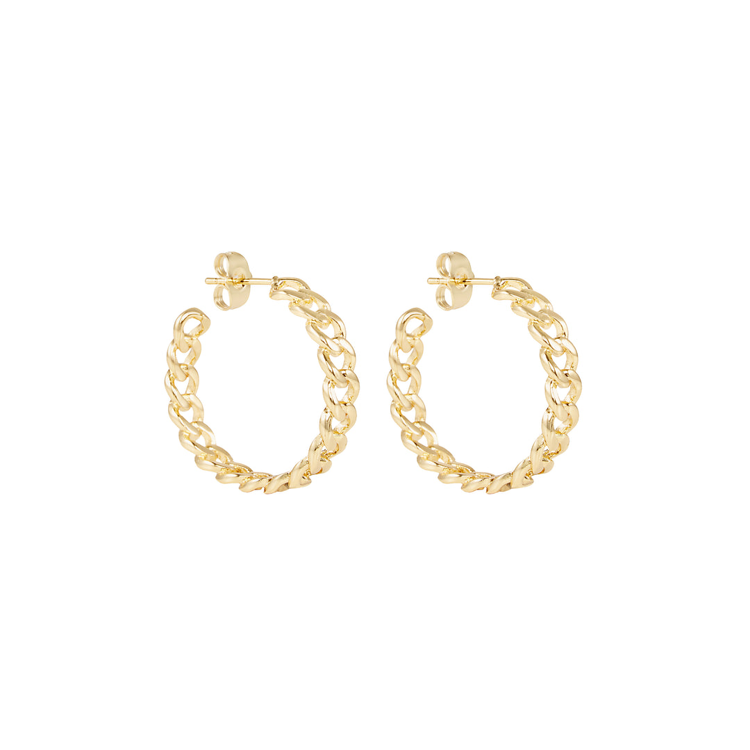 Chloe Earrings 30mm Gold