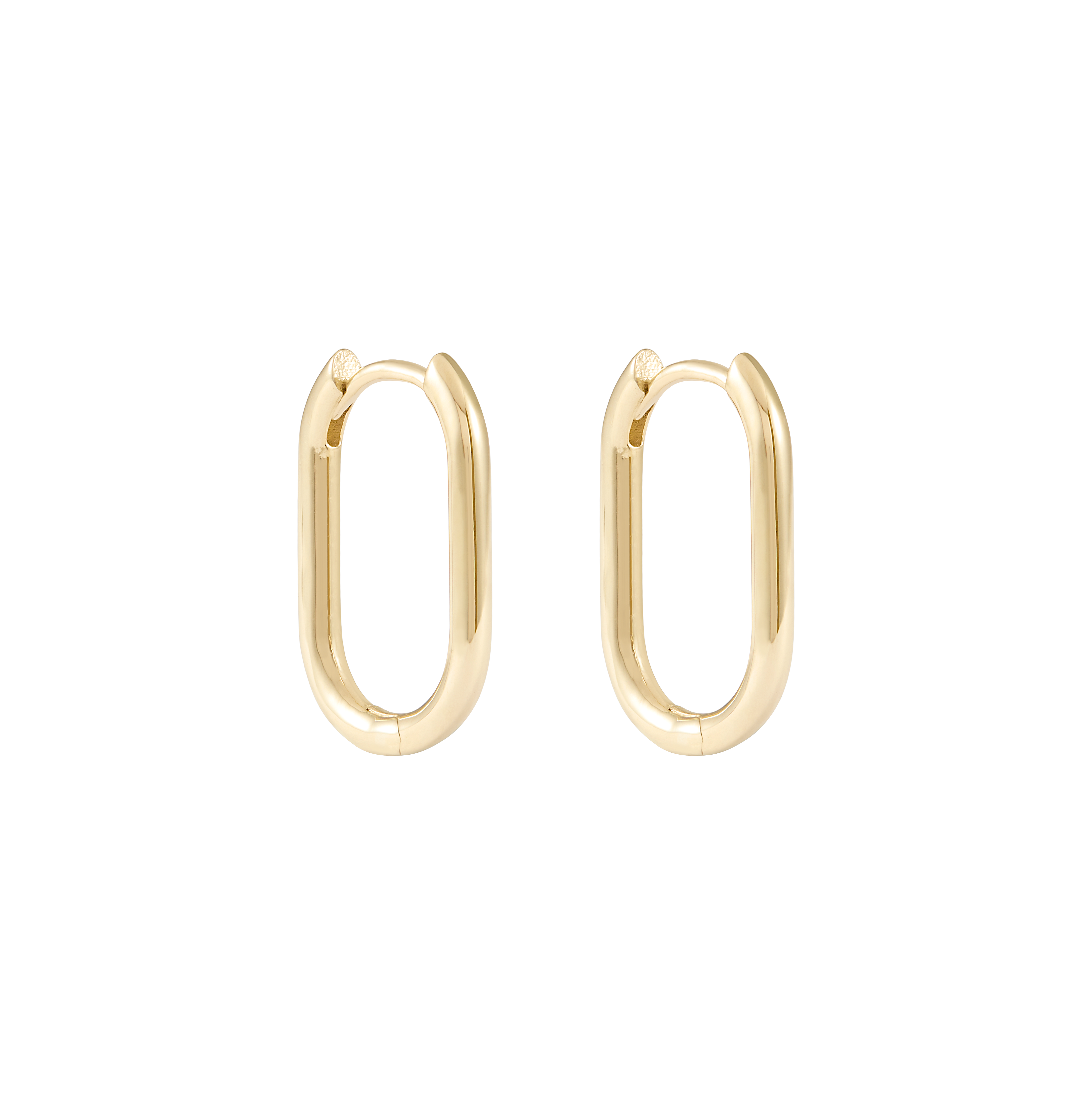 Akari Hoop Earrings 18mm - Solid Gold – Alana Maria Jewellery