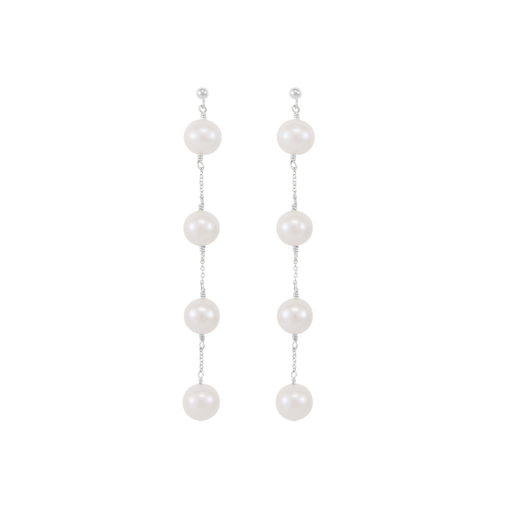 Alba Earrings - Silver