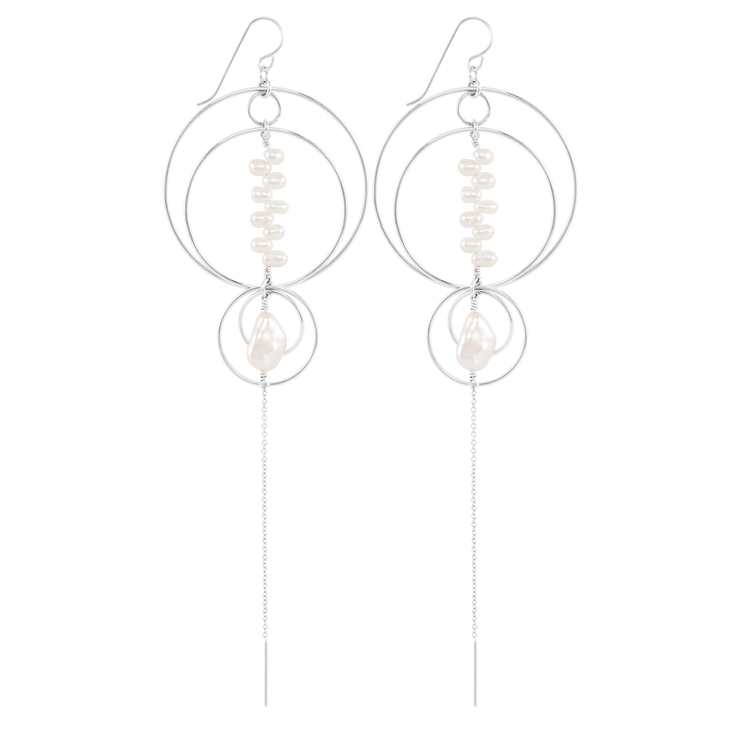 Amalfi Earrings - Silver