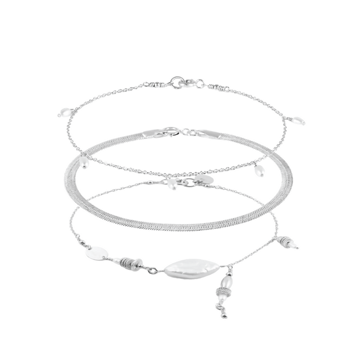 Clementine Bracelet Bundle - Silver