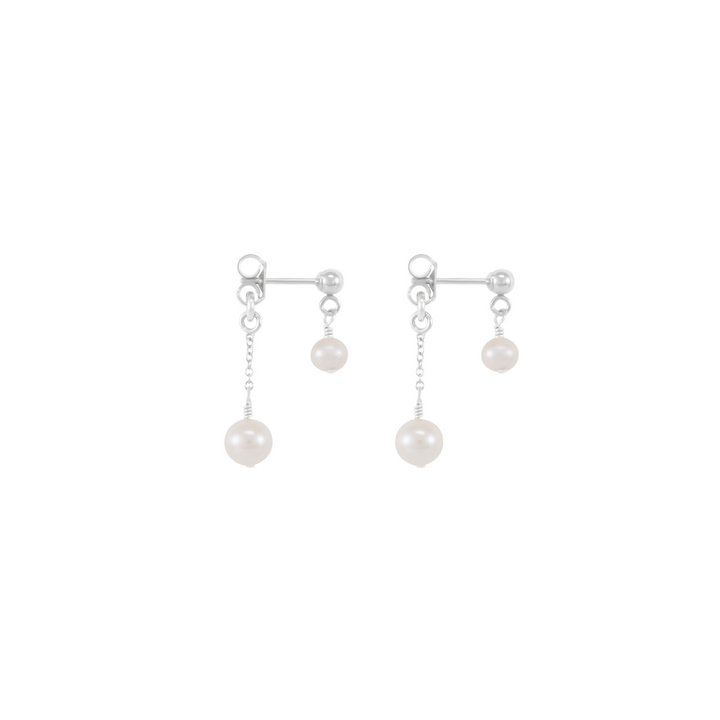 Dela Earrings - Silver