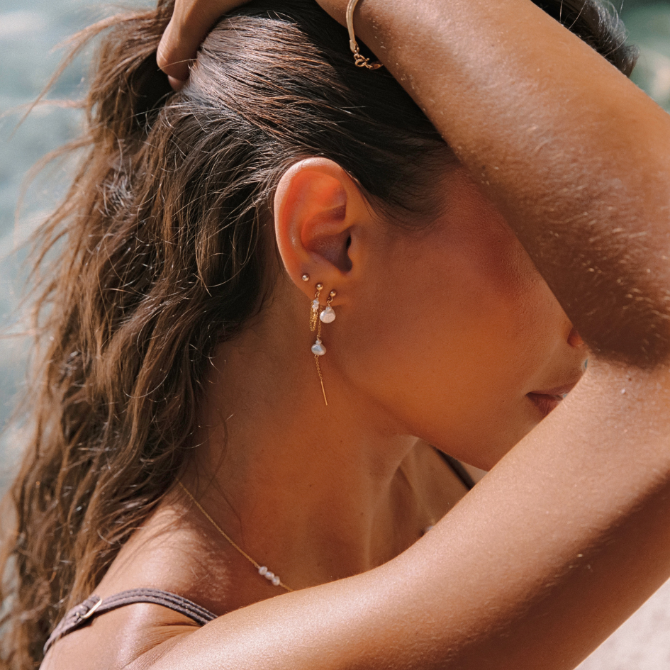 Marlowe Earrings - Gold