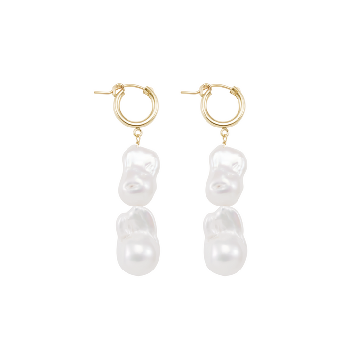 Elaine Earrings - Gold