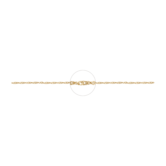 Fine Rope Chain Fine Rope Chain - Solid Gold – Alana Maria Jewellery