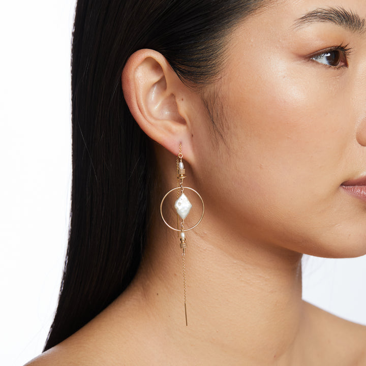 Oriane Earrings - Gold