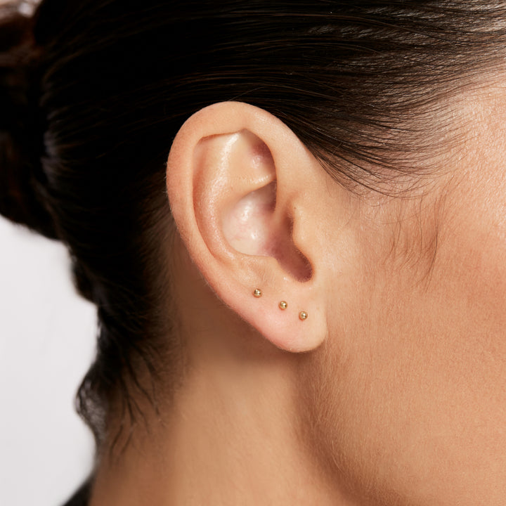 Mon Earrings - Solid Gold