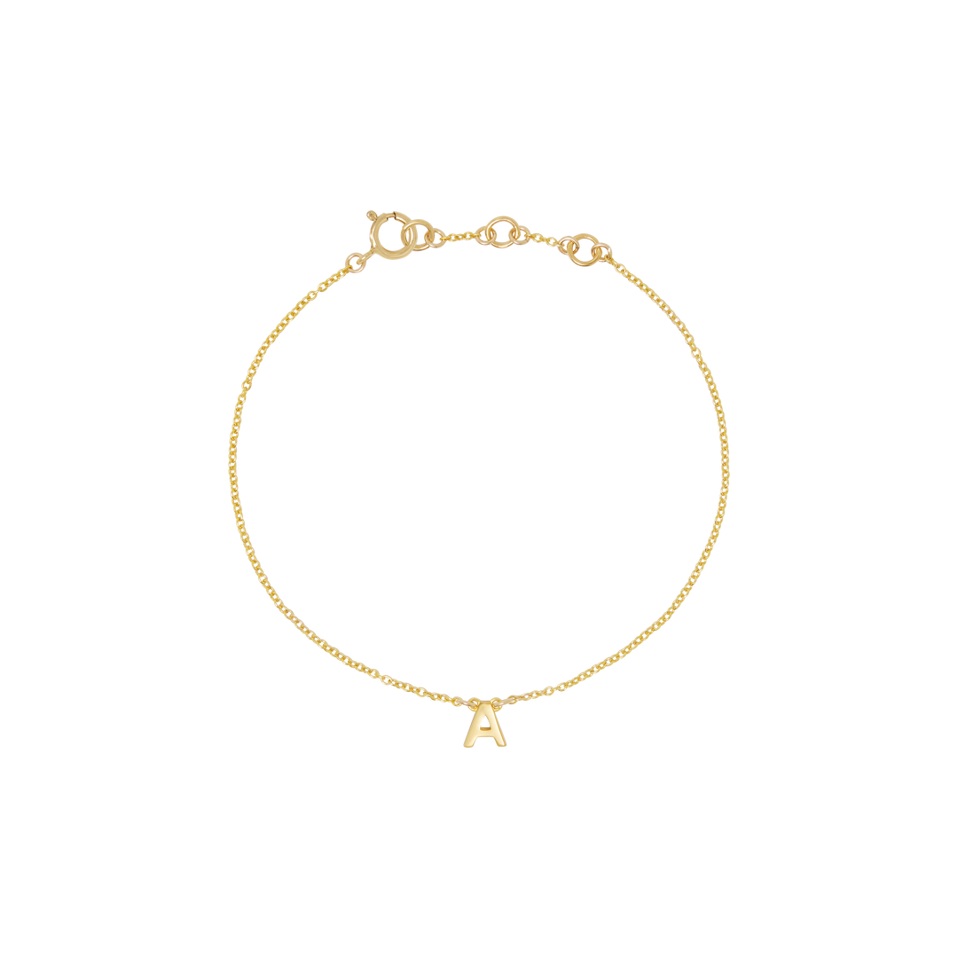 Initial Bracelet - Gold