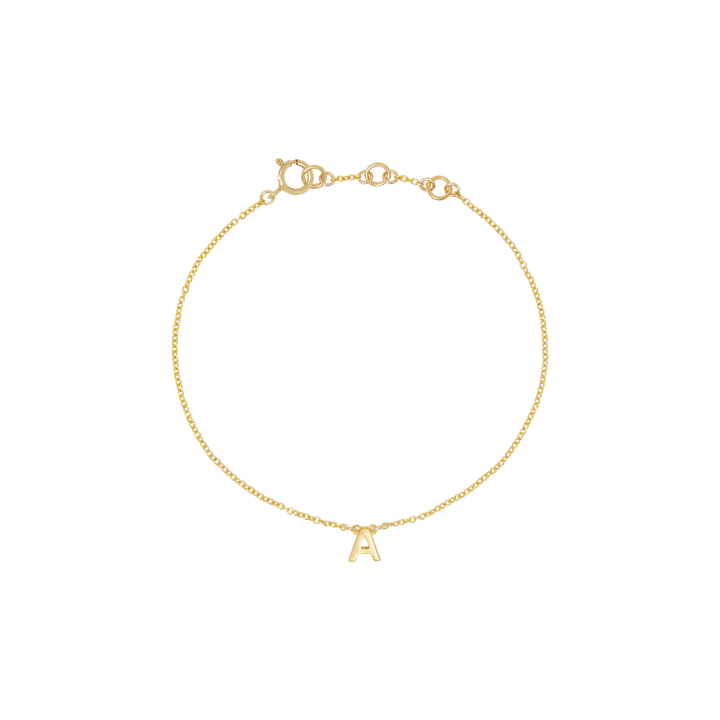 Initial Bracelet - Gold