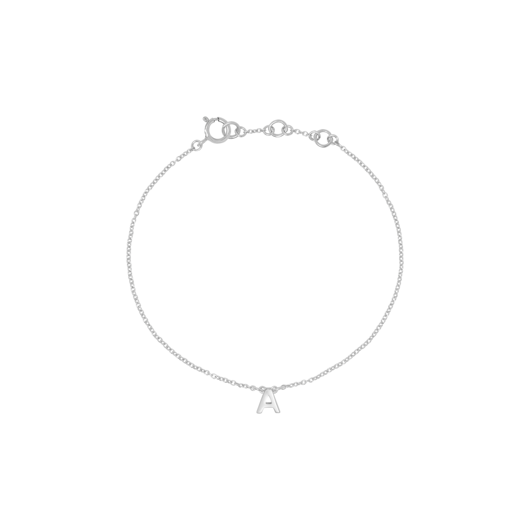 Initial Bracelet - Silver