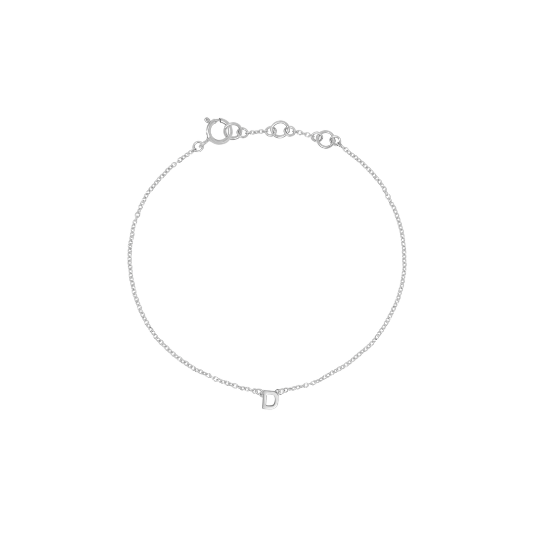 Initial Bracelet - Silver