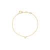 Initial Bracelet - Gold - H