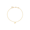 Initial Bracelet - Gold - J