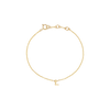 Initial Bracelet - Gold - L