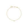 Initial Bracelet - Gold - M