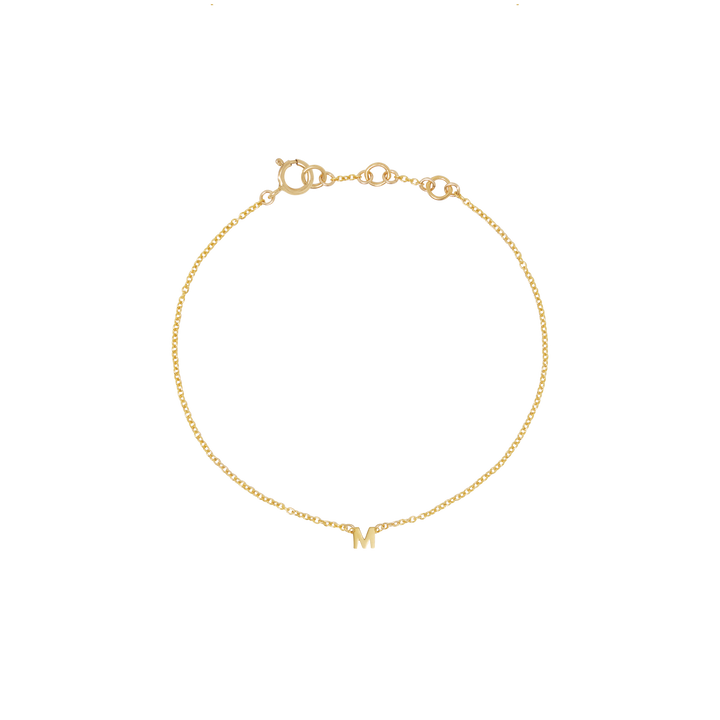 Initial Bracelet - Gold