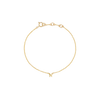 Initial Bracelet - Gold - N