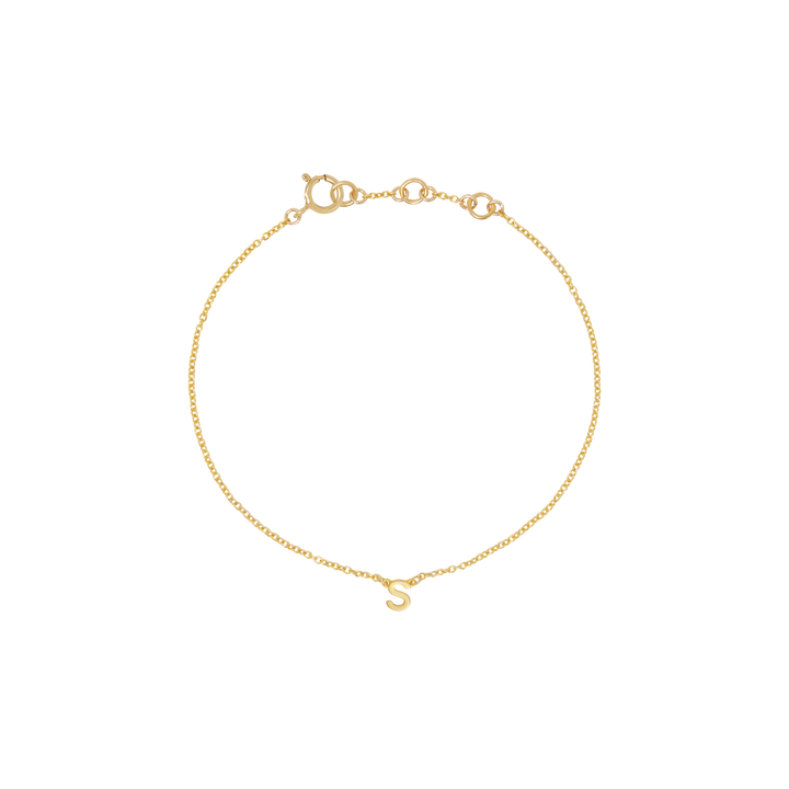 Initial Bracelet - Gold