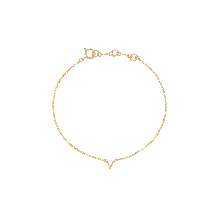Initial Bracelet - Gold