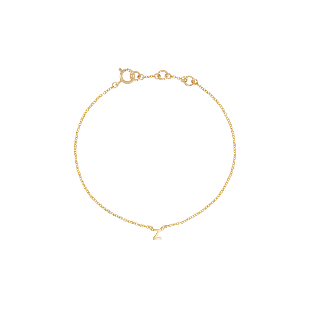 Initial Bracelet - Gold