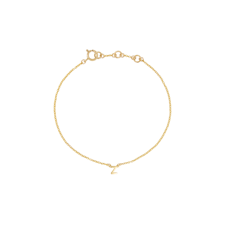 Initial Bracelet - Gold